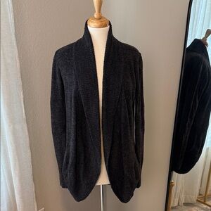 Barefoot Dreams Charcoal CozyChic Lite Cardigan